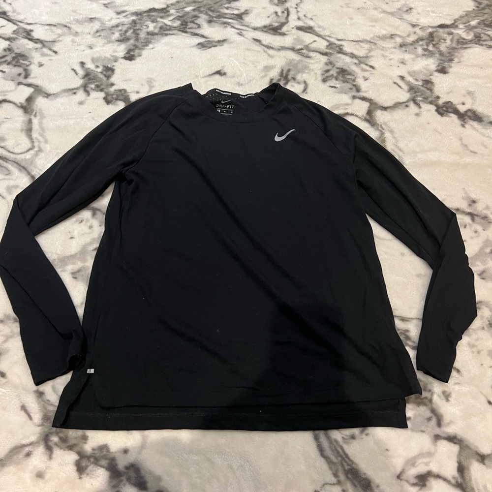 Long sleeve Nike dry fit top